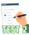Test z angielskiego na poziom B-1 - (darmowy & online) Przycisk uruchamiający Test 2 z języka angielskiego
